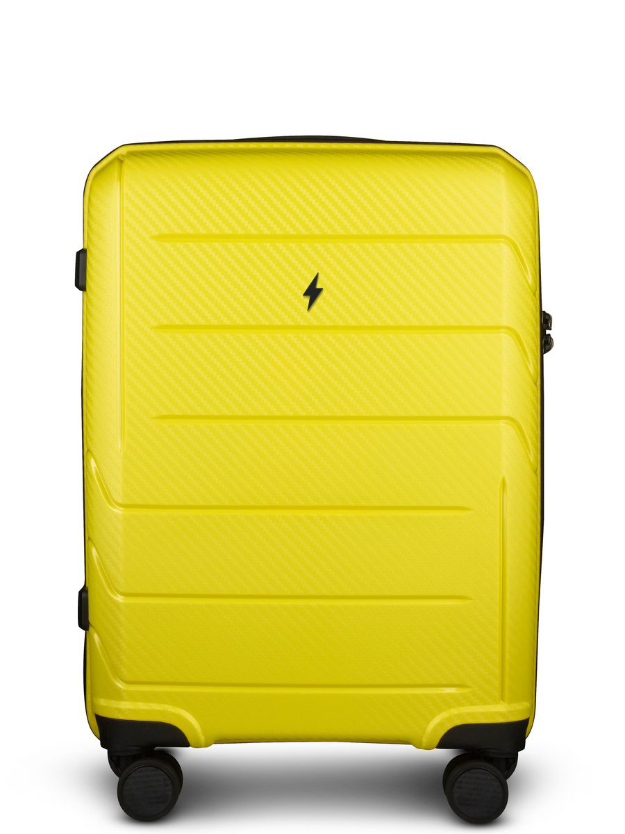 Small carry-on suitcase and cosmetic bag set
