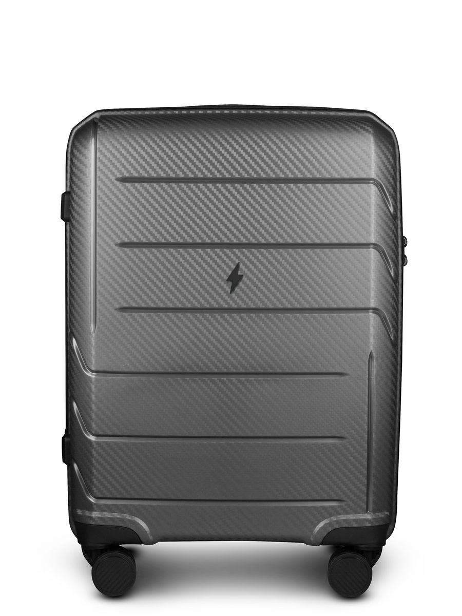 Small S-sized carry-on suitcase with wheels